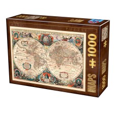 D-Toys 1000 - Antique World Map