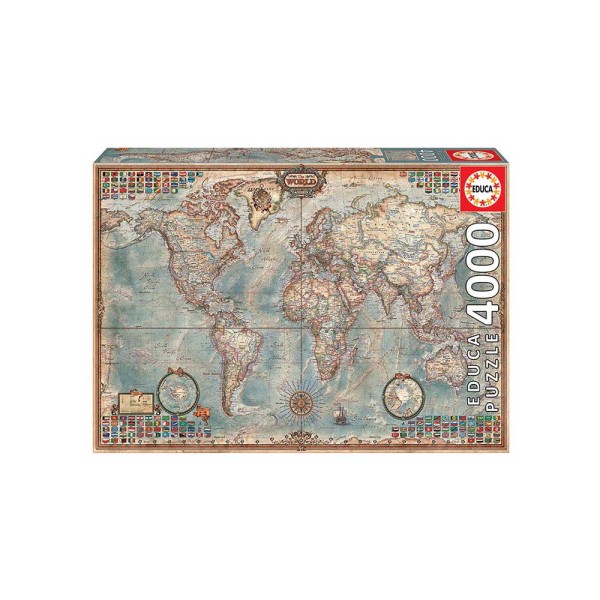 Παζλ 4000 HISTORIC WORLD MAP 14827