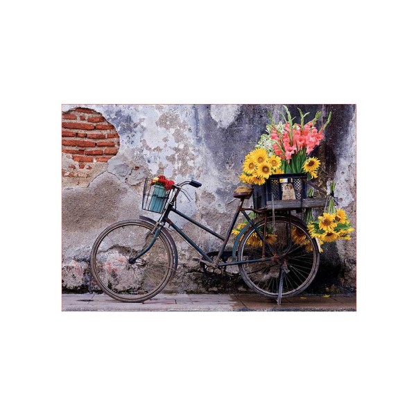 Παζλ 500 BICYCLE WITH FLOWERS 17988