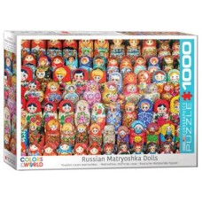 EUROGRAPHICS ΠΆΖΛ 1000ΤΕΜ. 6000-5420 RUSSIAN MATRYOSHKA DOLLS - COLORS WORLD SERIES