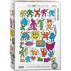 EUROGRAPHICS ΠΆΖΛ 1000ΤΕΜ. 6000-5513 COLLAGE BY KEITH HARING - OFFICIALLY LICENCED MUSEUM