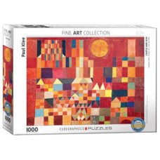 EUROGRAPHICS ΠΆΖΛ 1000ΤΕΜ. 6000-0836 CASTLE AND SUN BY PAUL KLEE - OFFICIALLY LICENCED MUSEUM