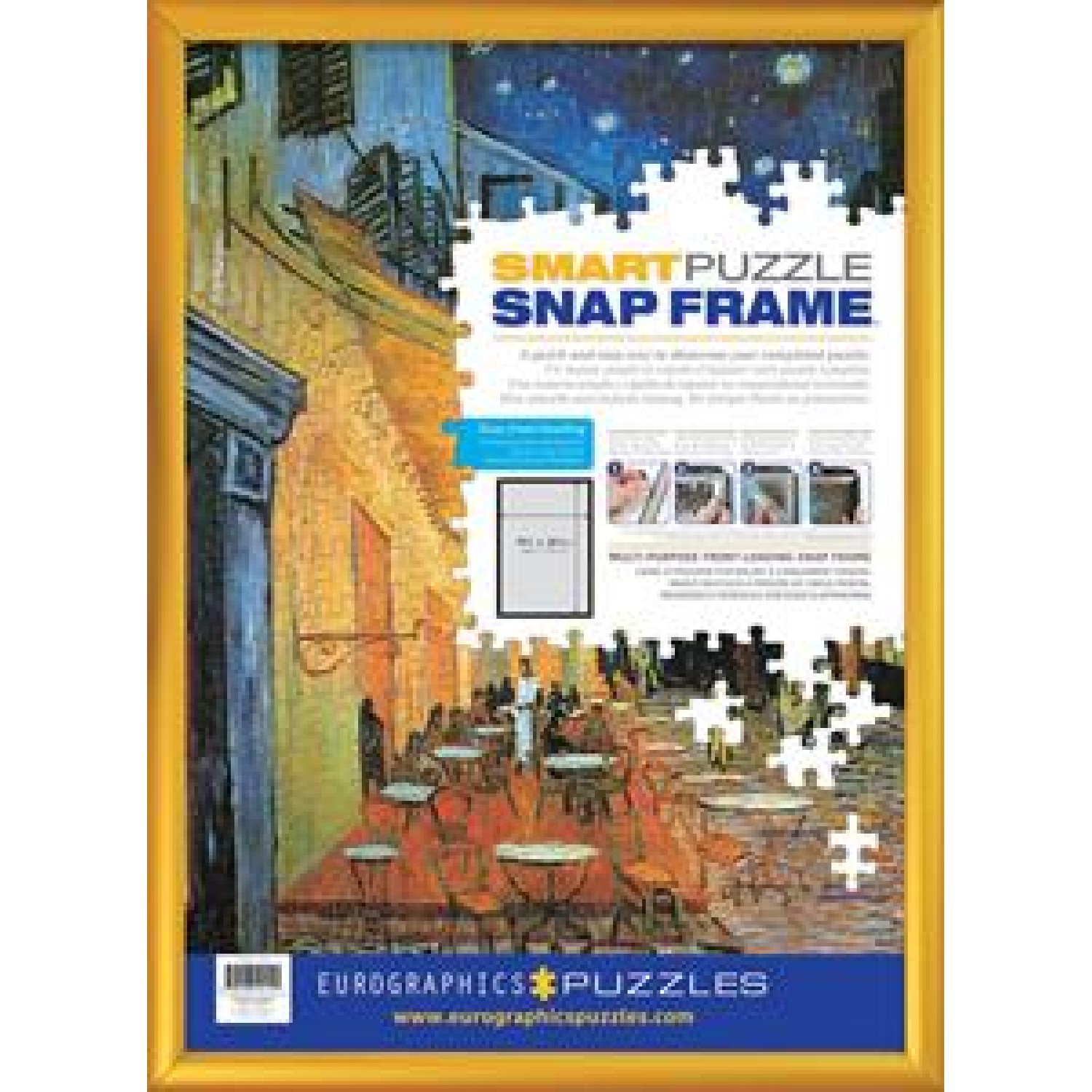 EUROGRAPHICS 8955-0114 SNAP FRAME - GOLD - ALUMINUM (ΚΟΡΝΊΖΑ ΑΛΟΥΜΙΝΊΟΥ ΓΙΑ ΠΆΖΛ)