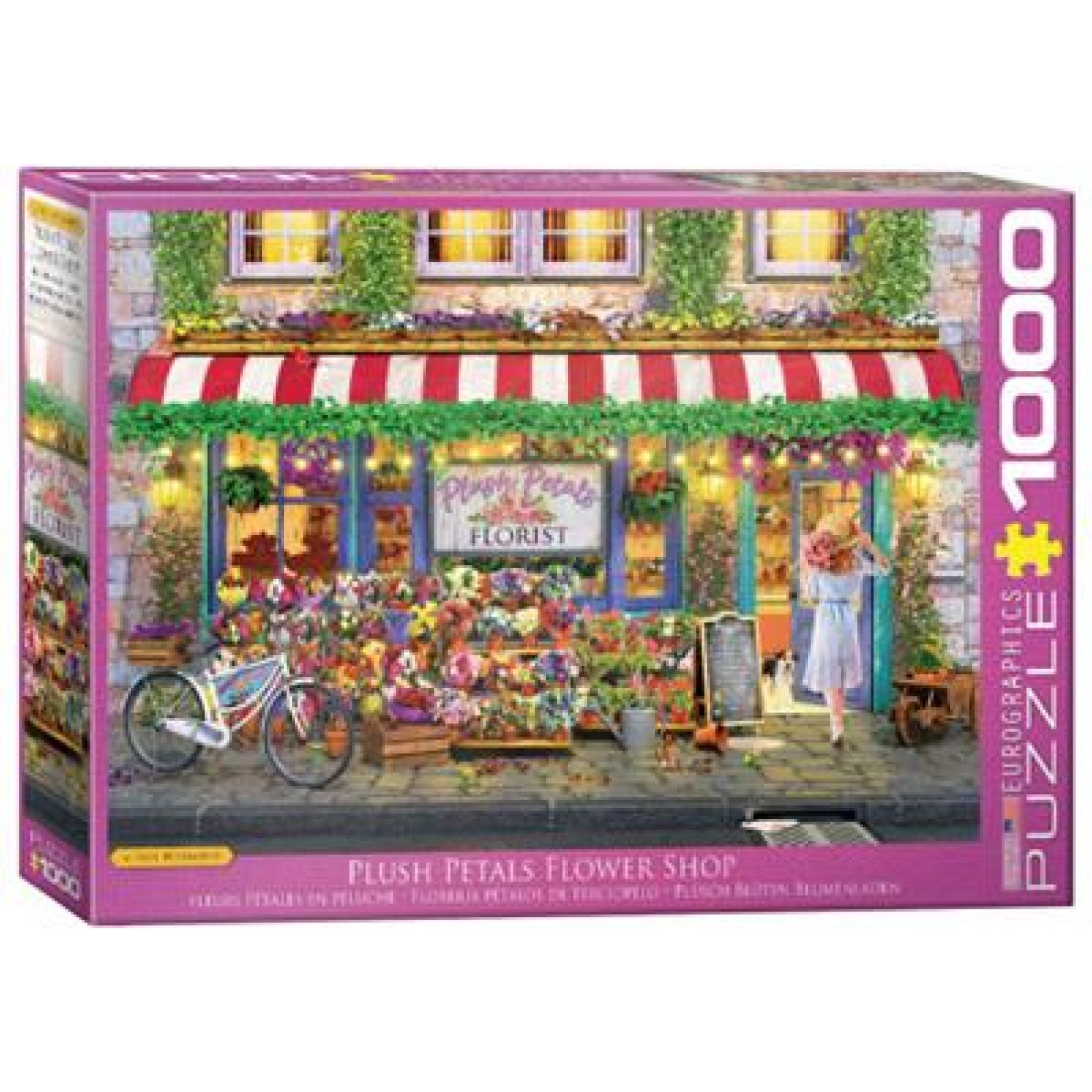 EUROGRAPHICS ΠΆΖΛ 1000ΤΕΜ. 6000-5518 PLUSH PETALS FLORIST