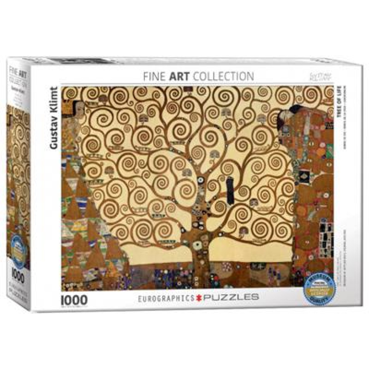 EUROGRAPHICS ΠΆΖΛ 1000ΤΕΜ. 6000-6059 TREE OF LIFE BY GUSTAV KLIMT - OFFICIALLY LICENCED MUSEUM