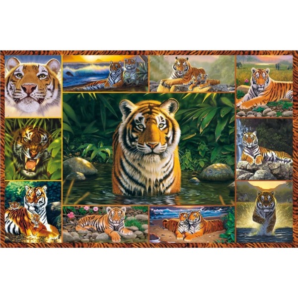 Τίγρεις 5000pcs (17424) Ravensburger