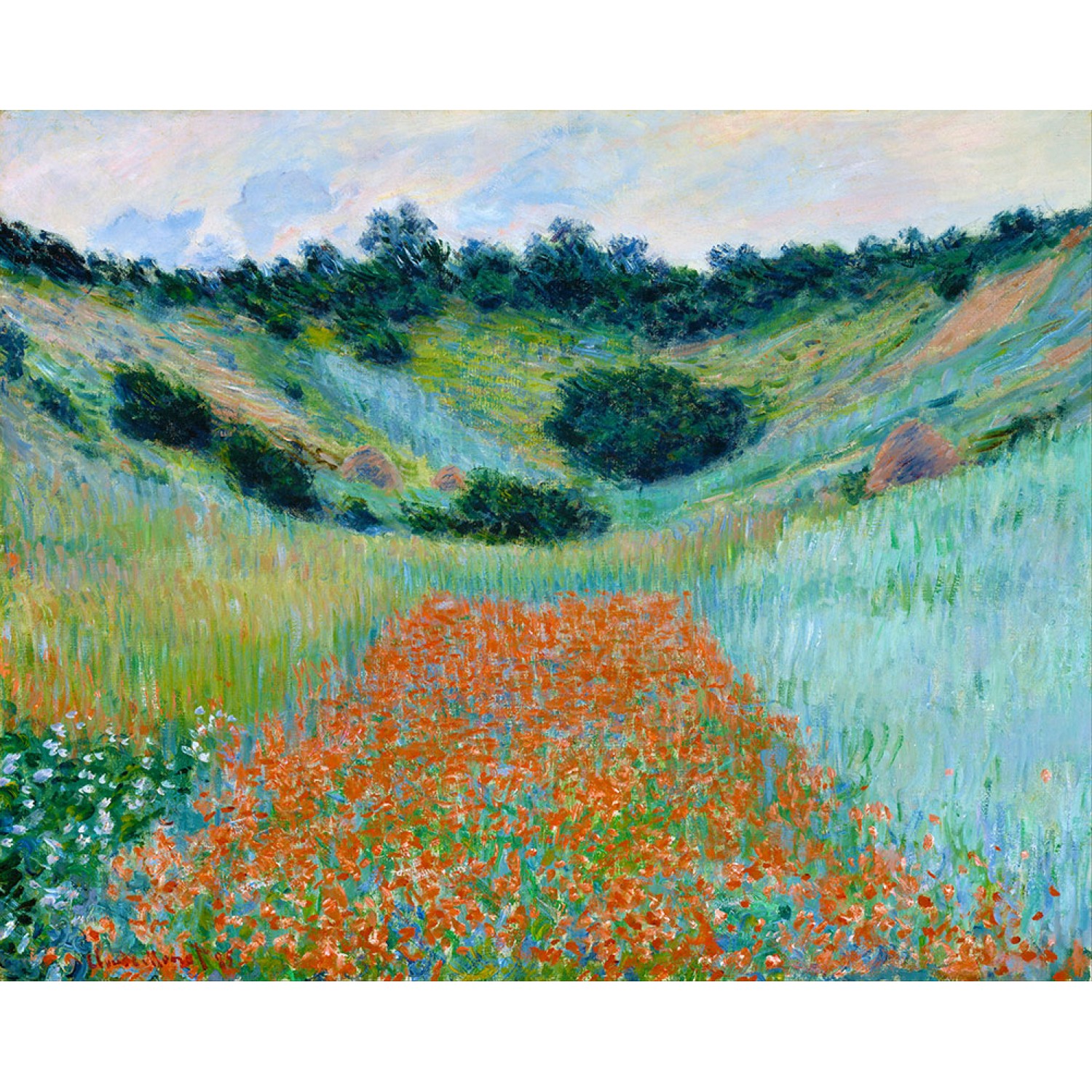 Ricordi 3001N27019 POPPY FIELD NEAR GIVERNY 2000 pieces