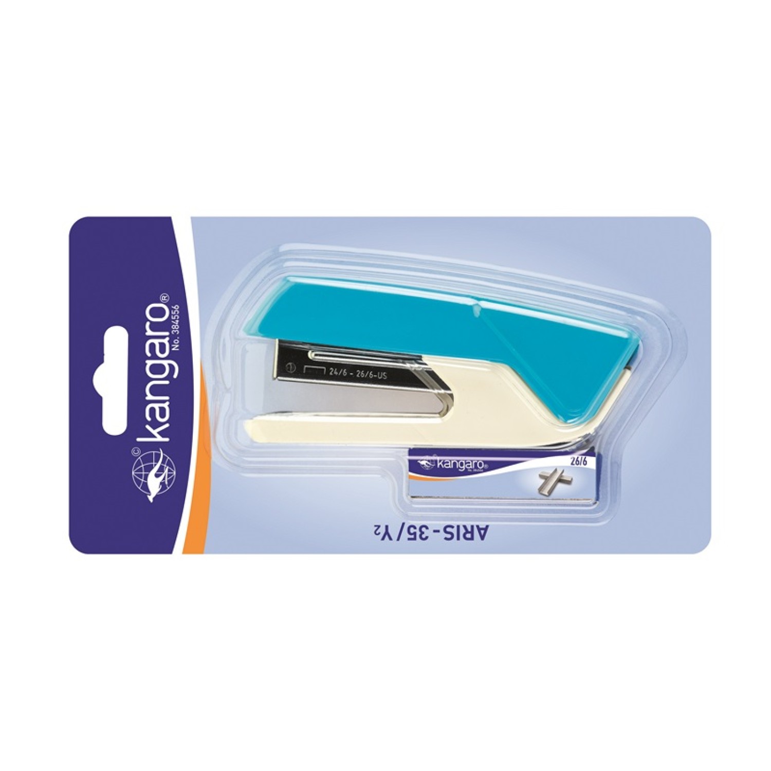 ΣΥΡΡΑΠΤΙΚΕΣ KANGARO ARIS 35 20φ BLISTER+ΣΥΡΜΑ Νο24/6