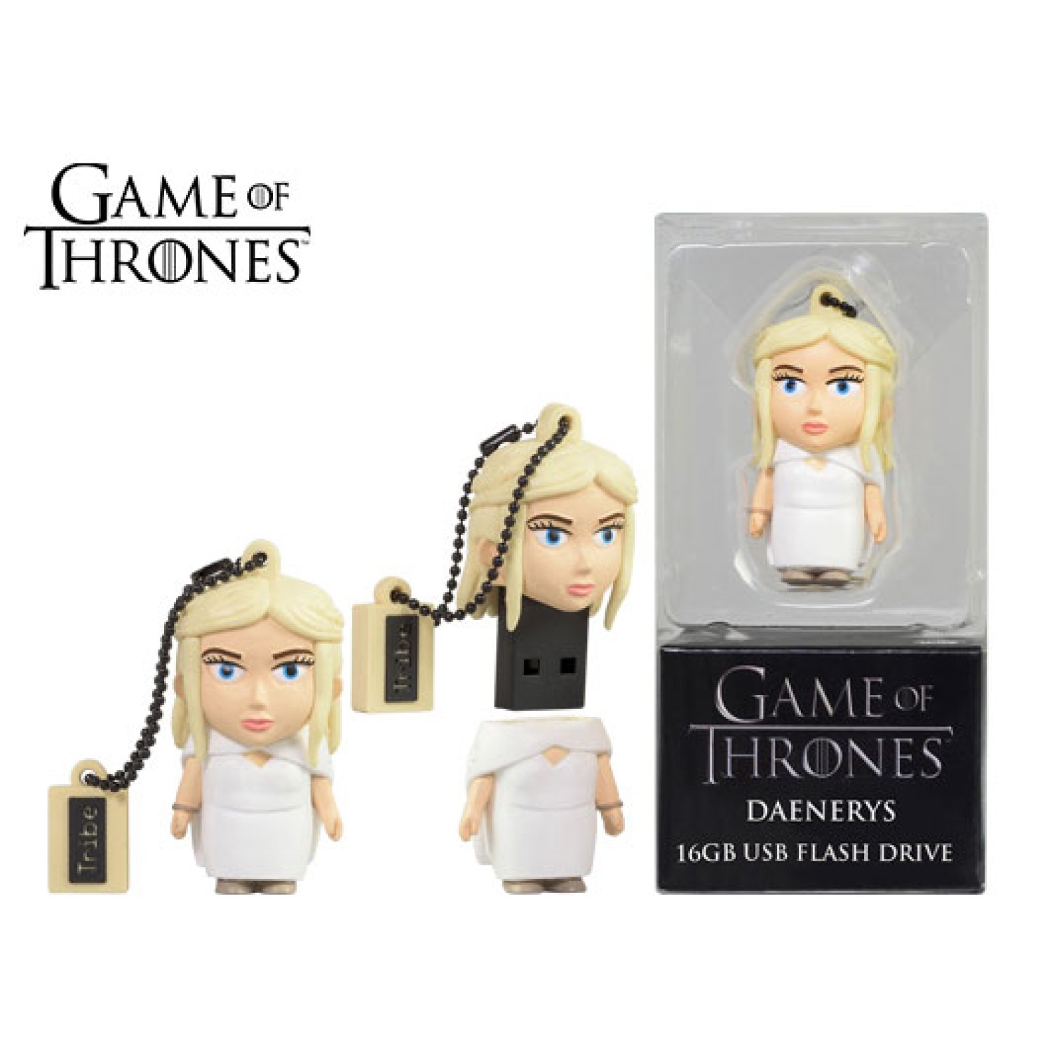 TRIBE FLASH DRIVE USB 3D GOT DAENERYS 16GB