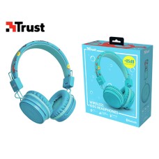 TRUST ΑΚΟΥΣΤΙΚΑ ΑΣΥΡΜΑΤΑ BLUETOOTH ΠΑΙΔΙΚΑ 85DB/20Hz COMI ΜΠΛΕ