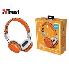 TRUST ΑΚΟΥΣΤΙΚΑ ΑΣΥΡΜΑΤΑ BLUETOOTH ΠΑΙΔΙΚΑ 85DB/20Hz COMI ΠΟΡΤΟΚΑΛΙ