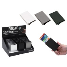 ΚΑΡΤΟΘΗΚΗ i-TOTAL CM3197 ALUMINUM POP-UP 6 ΚΑΡΤΩΝ