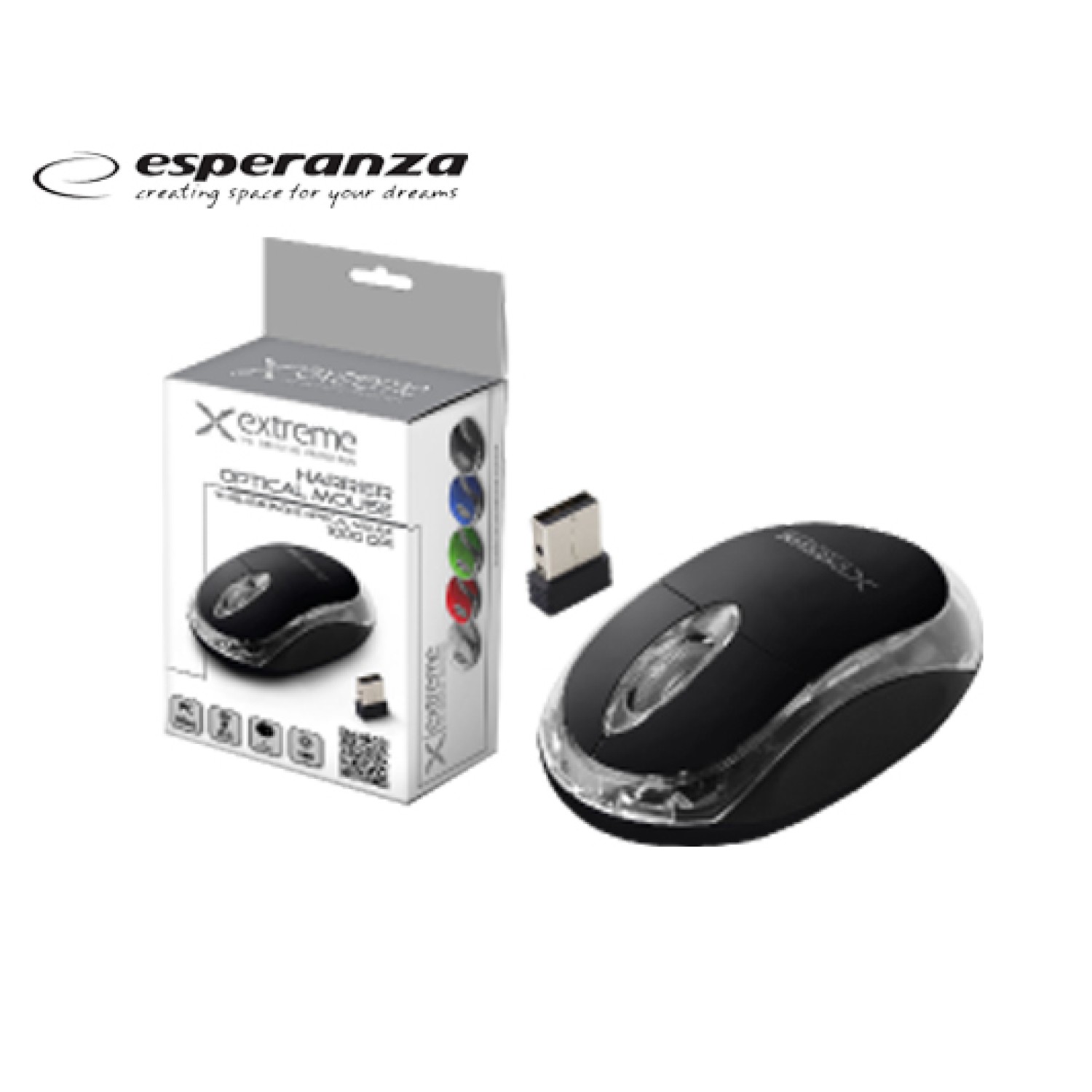ESPERANZA ΠΟΝΤΙΚΙ ΑΣΥΡΜΑΤΟ USB EXTREME XM-105K