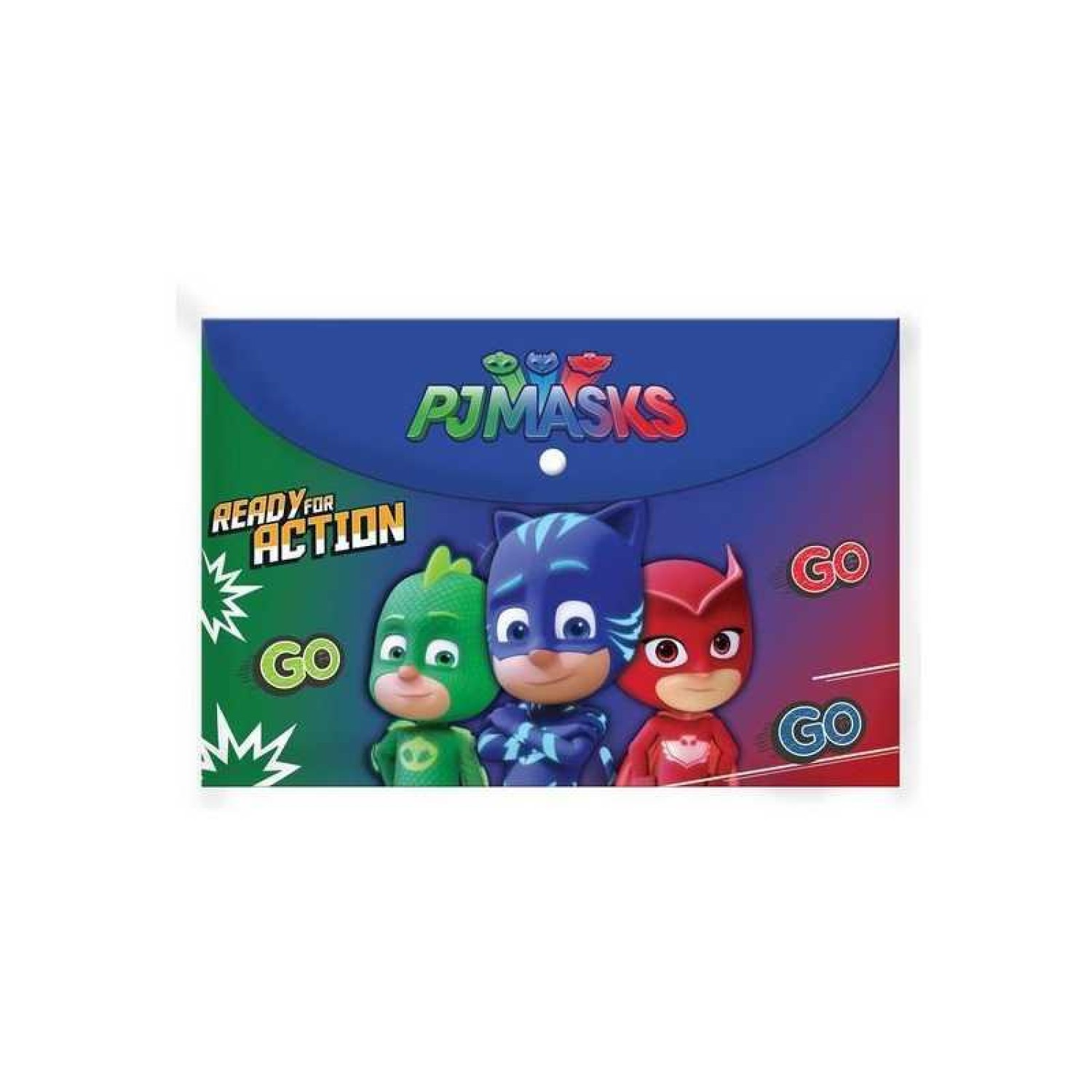 ΦΑΚΕΛΟΣ ΚΟΥΜΠΙ Α4 PJ MASKS 484074