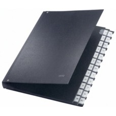 ΒΙΒΛΙΟ LEITZ 5824 ΥΠΟΓΡΑΦΩΝ A-Z 95 BLACK