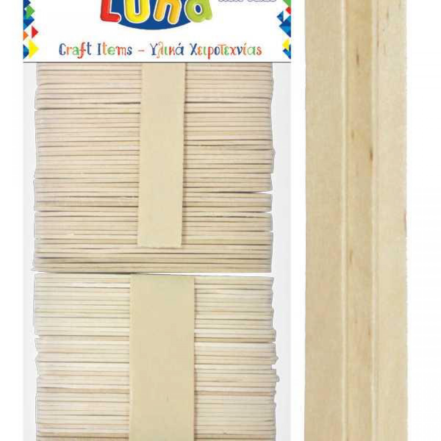 ΞΥΛΑΚΙΑ 114mm 100ΤΕΜ LUNA 601646