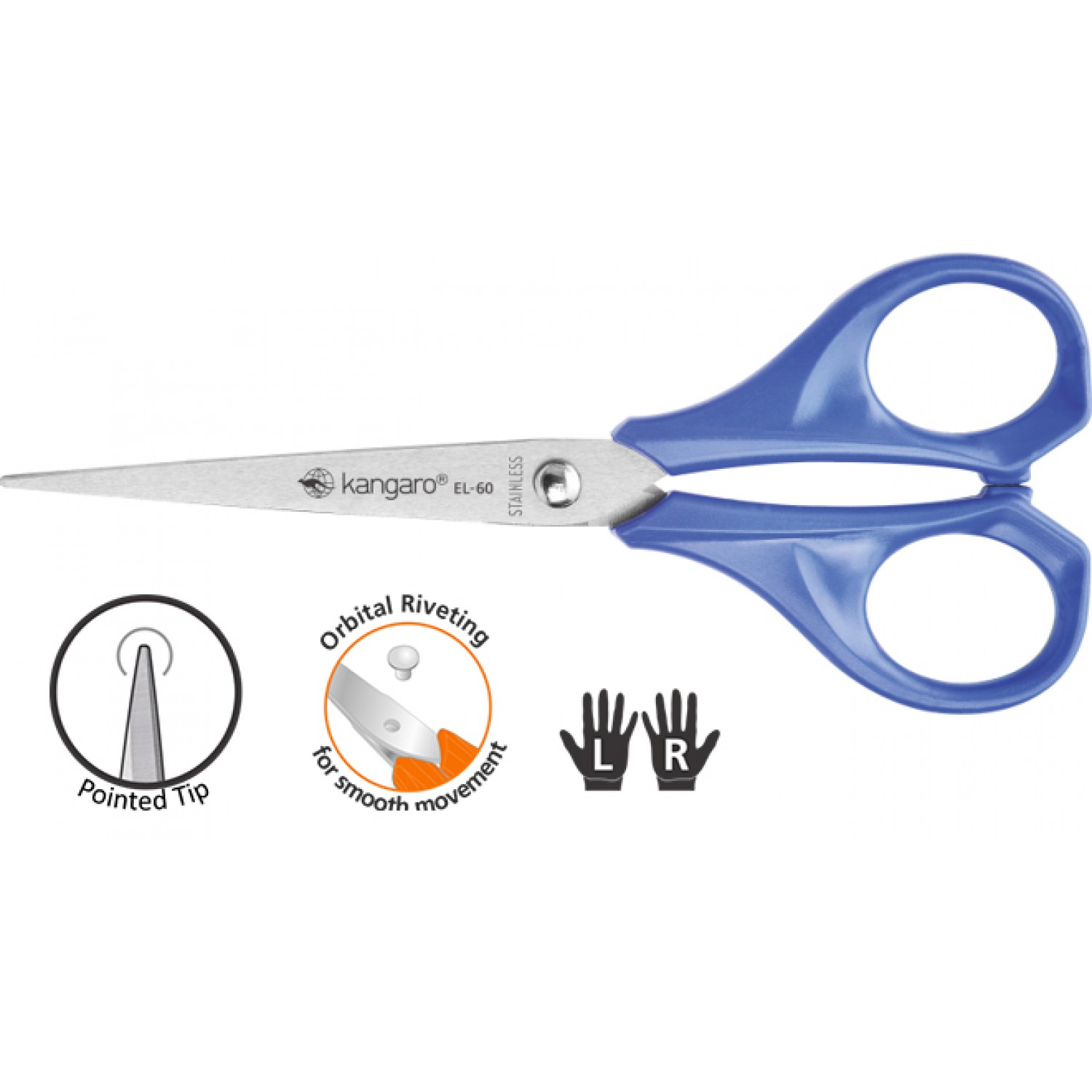 ΨΑΛΙΔΙΑ KANGARO EL-60 6" (15 cm) ΓΡΑΦΕΙΟΥ ΜΙΚΡΟ