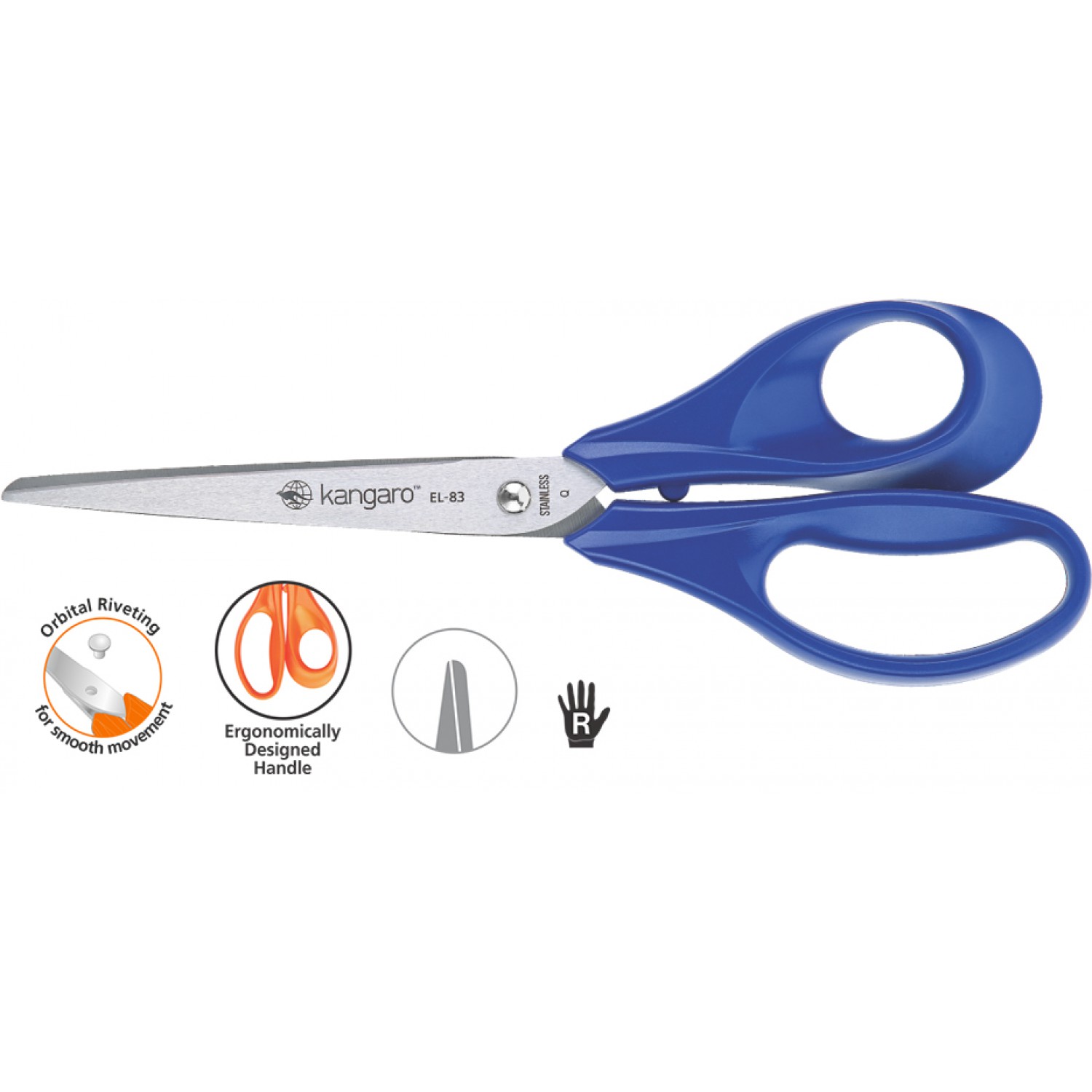 ΨΑΛΙΔΙΑ KANGARO EL-83 8,25" (21cm) ΓΡΑΦΕΙΟΥ ΜΕΓΑΛΟ