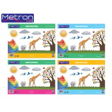 METRON ΜΠΛΟΚ ΧΕΙΡΟΤΕΧΝΙΑΣ 25x35 220gr 10Φ.