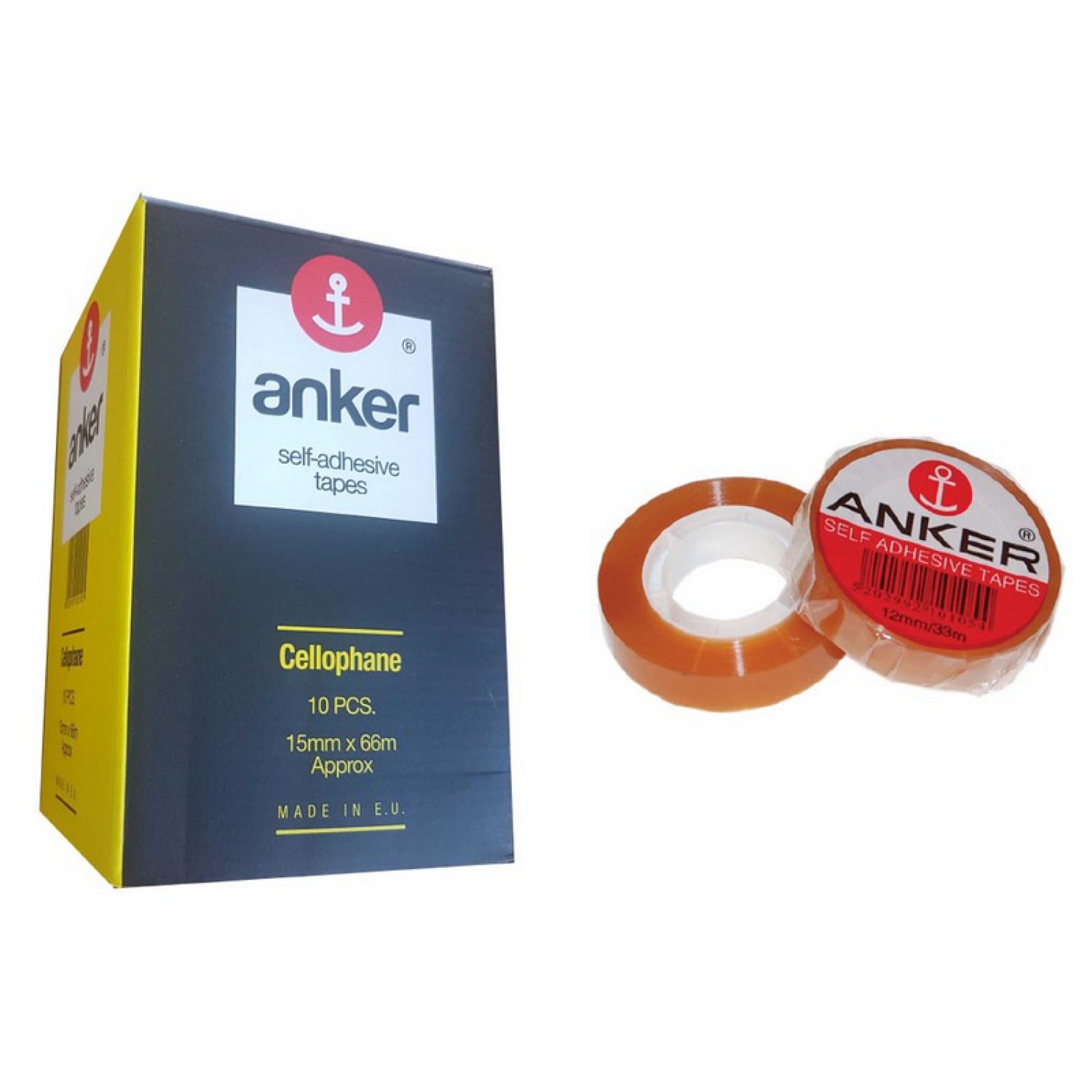 ΚΟΛΛΗΤΙΚΗ ΤΑΙΝΙΑ ANKER 12mm x 66m