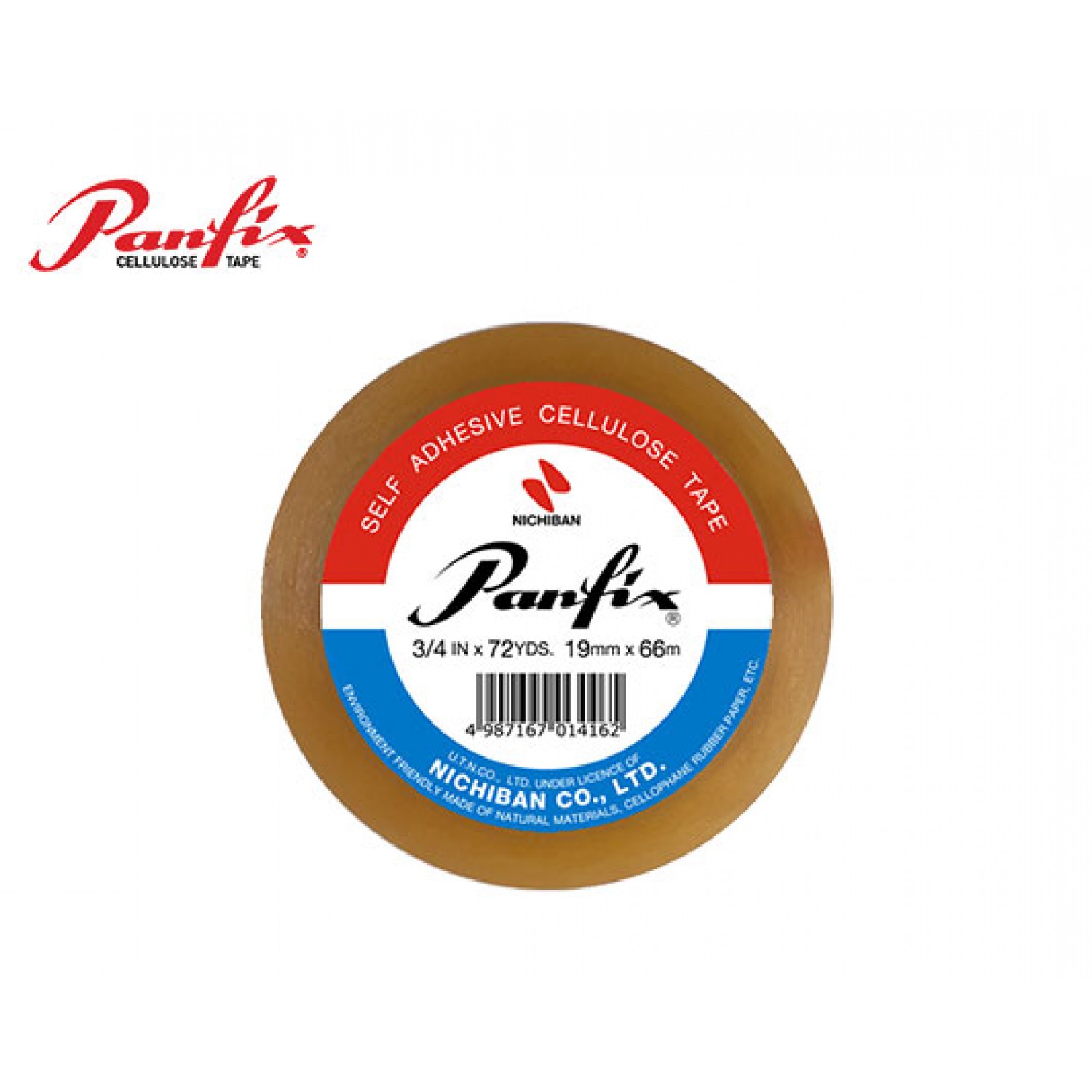 PANFIX ΚΟΛΛΗΤΙΚΗ ΤΑΙΝΙΑ 19x66Μ ΔΙΑΦΑΝΗ