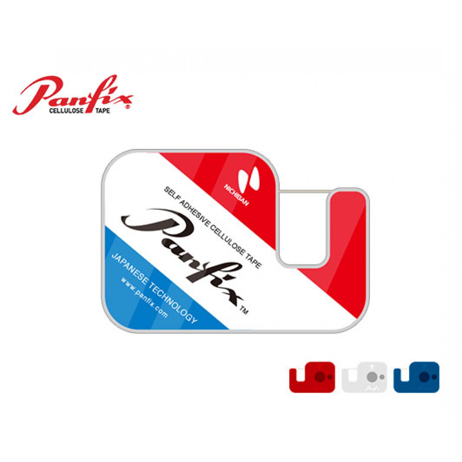 PANFIX ΒΑΣΗ ΚΟΛΛΗΤΙΚΗΣ ΤΑΙΝΙΑΣ ΣΑΛΙΓΚΑΡΟΣ ΓΕΜΑΤΟΣ 3 ΧΡΩΜΑΤΑ ΑΣΣΟΡΤΙ