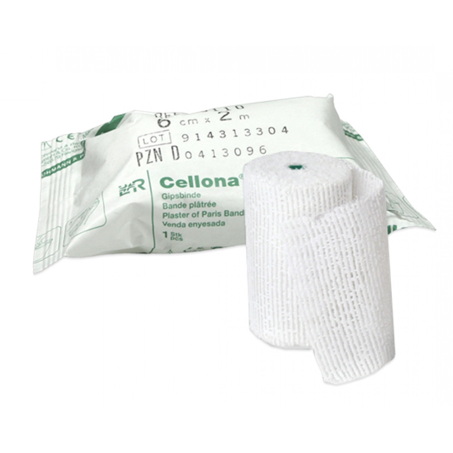 ΓΥΨΟΓΑΖΑ 2.75mx10cm ΛΕΥΚΗ