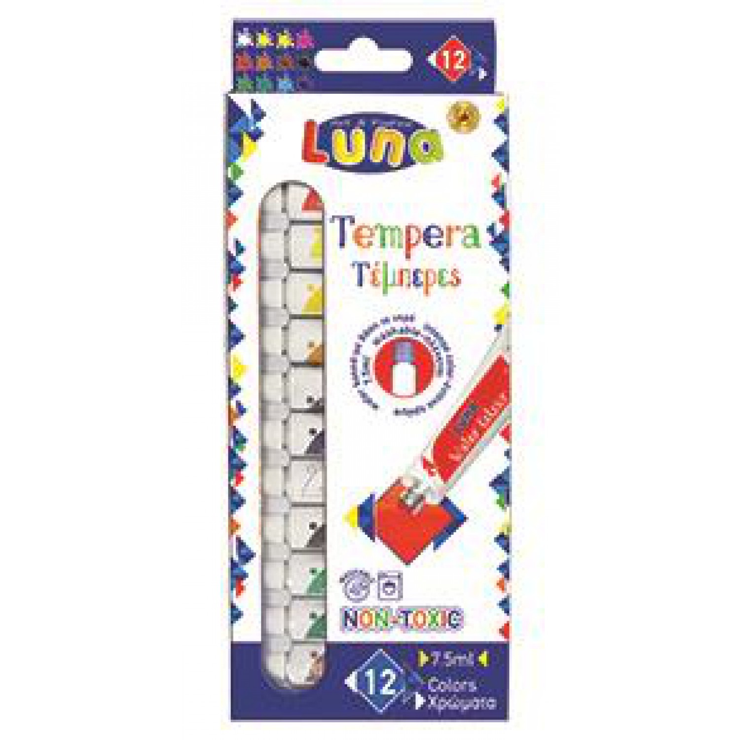 ΤΕΜΠΕΡΕΣ ΣΕΤ 12ΤΕΜ LUNA 7.5ml 602023