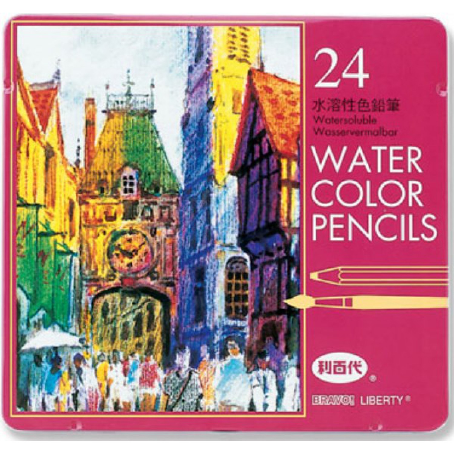 ΞΥΛΟΜΠΟΓΙΕΣ LIBERTY 24 METAL AQUARELL