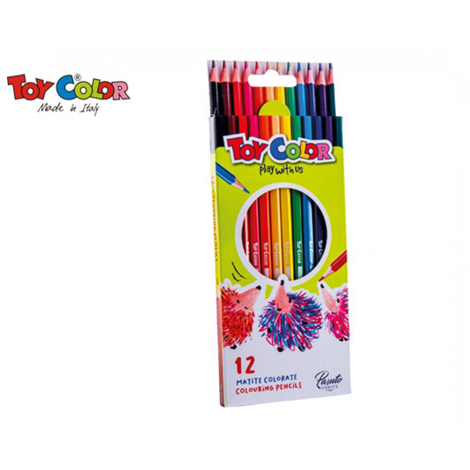 TOY COLOR ΚΡΑΙΓΙΟΝ (ΞΥΛΟΜΠΟΓΙΕΣ) 12 ΧΡΩΜΑΤΑ ΧΑΡΤ.