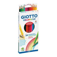 ΞΥΛΟΜΠΟΓΙΕΣ GIOTTO COLORS 3.0 BLISTER 24 ΤΜΧ