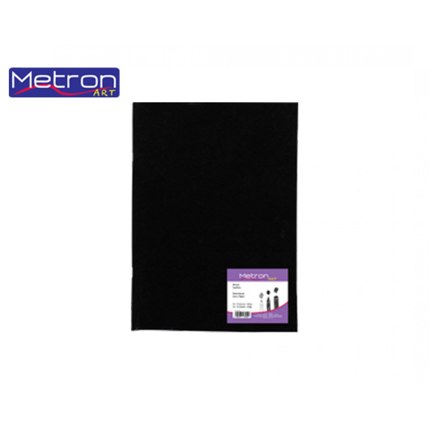 METRON ART ΜΠΛΟΚ ΣΧΕΔΙΟΥ Α4 20Φ. 160gr ΜΑΥΡΟ