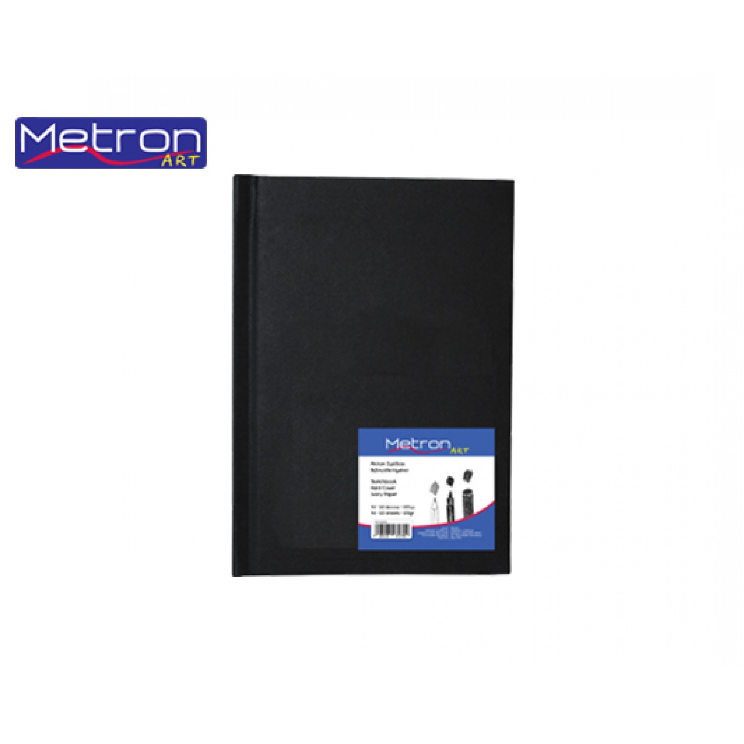 METRON ART ΜΠΛΟΚ ΣΧΕΔΙΟΥ Α4 110Φ. 100gr ΜΑΥΡΟ