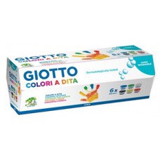 ΔΑΚΤΥΛΟΧΡΩΜΑΤΑ GIOTTO 100ml ΧΡΩΜΑΤΙΣΤΑ 6τεμ