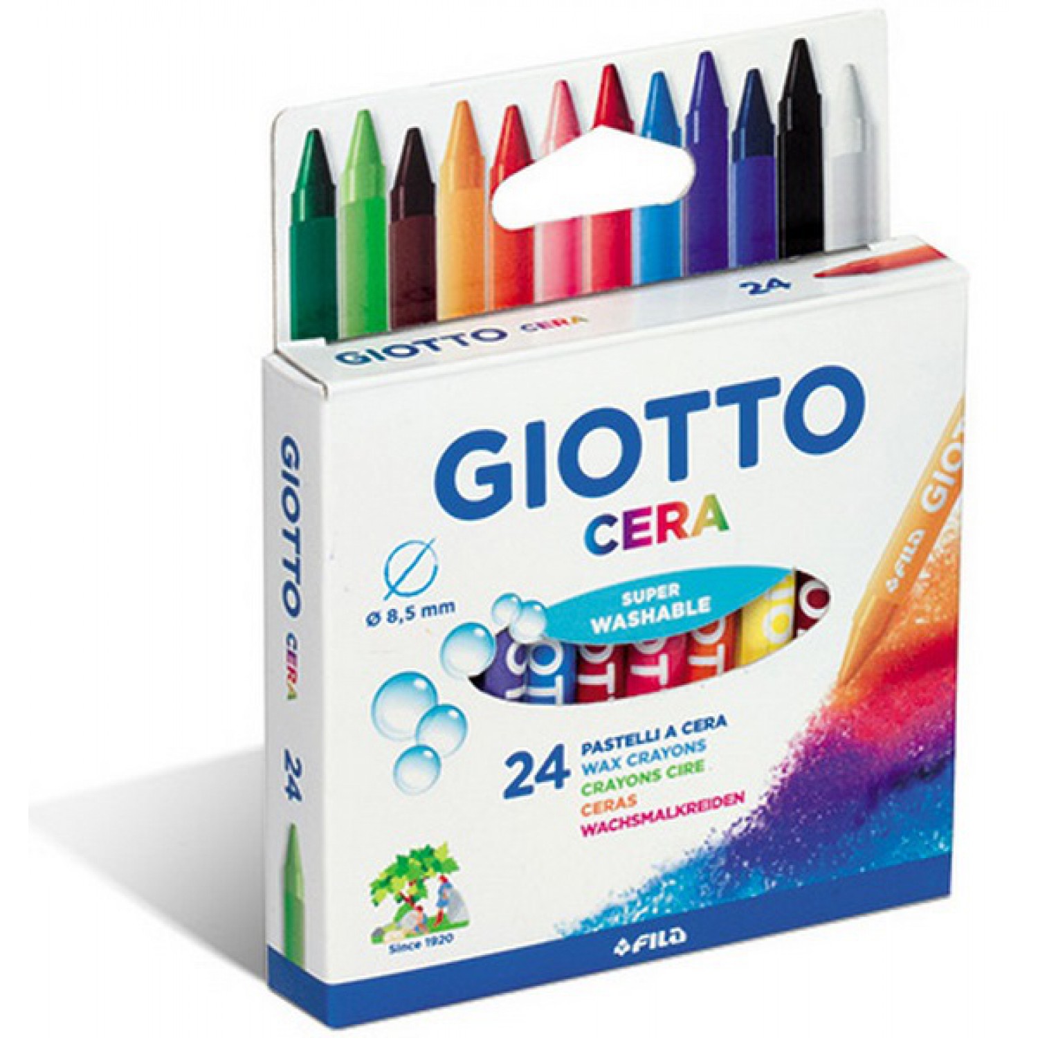 ΚΗΡΟΜΠΟΓΙΕΣ GIOTTO CERA 24τεμ 10cm 2822