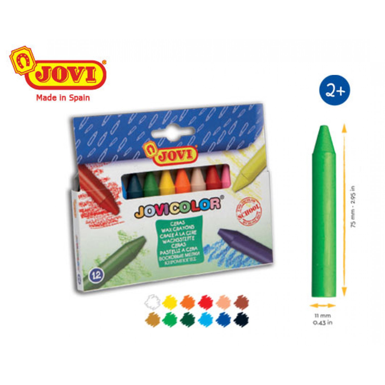 JOVI ΚΡΑΙΓΙΟΝ ΚΕΡΙΝΟ 12ΧΡ. ΣΕΤ