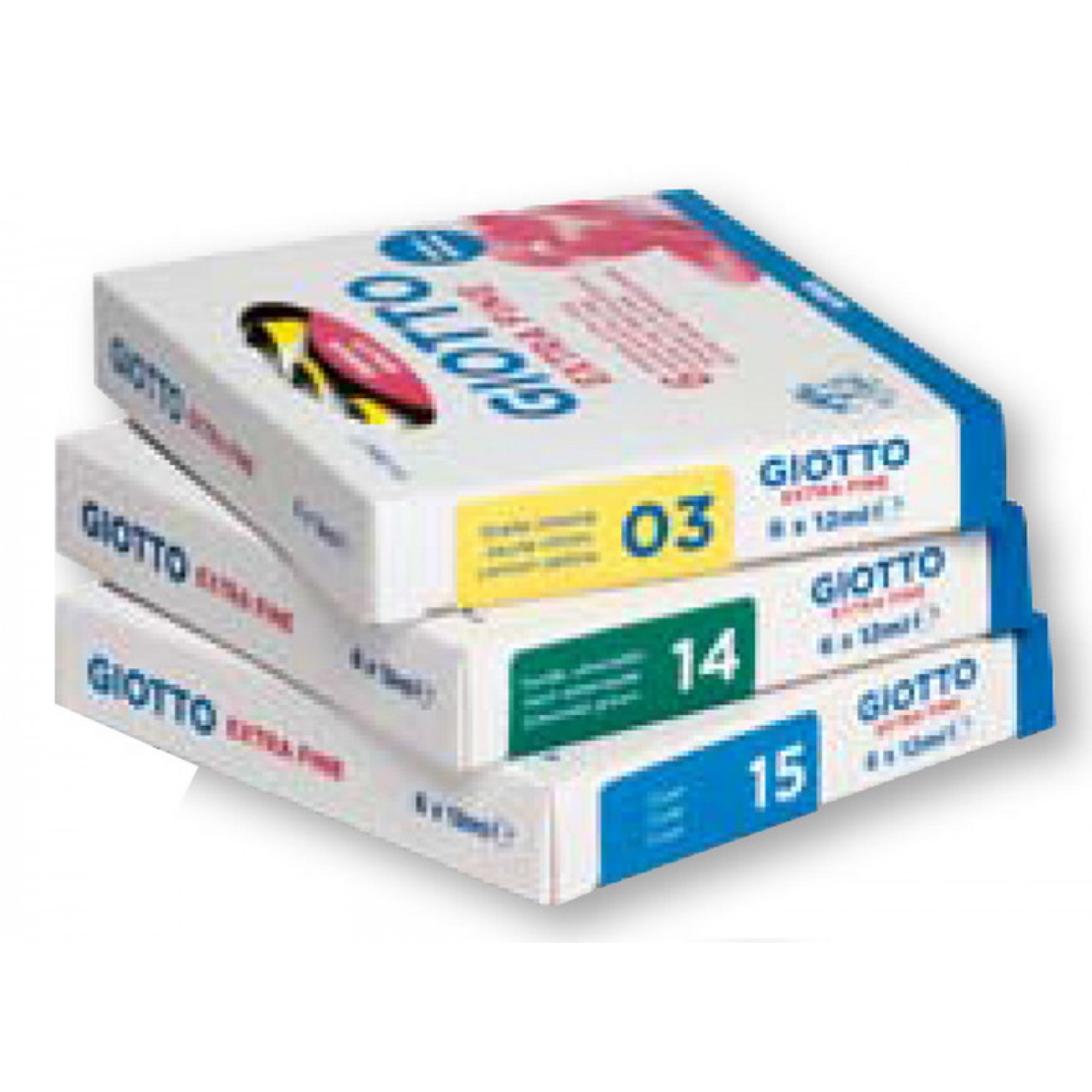 ΤΕΜΠΕΡΕΣ GIOTTO 21ml ΜΟΝΟΧΡΩΜΕΣ 6τεμ