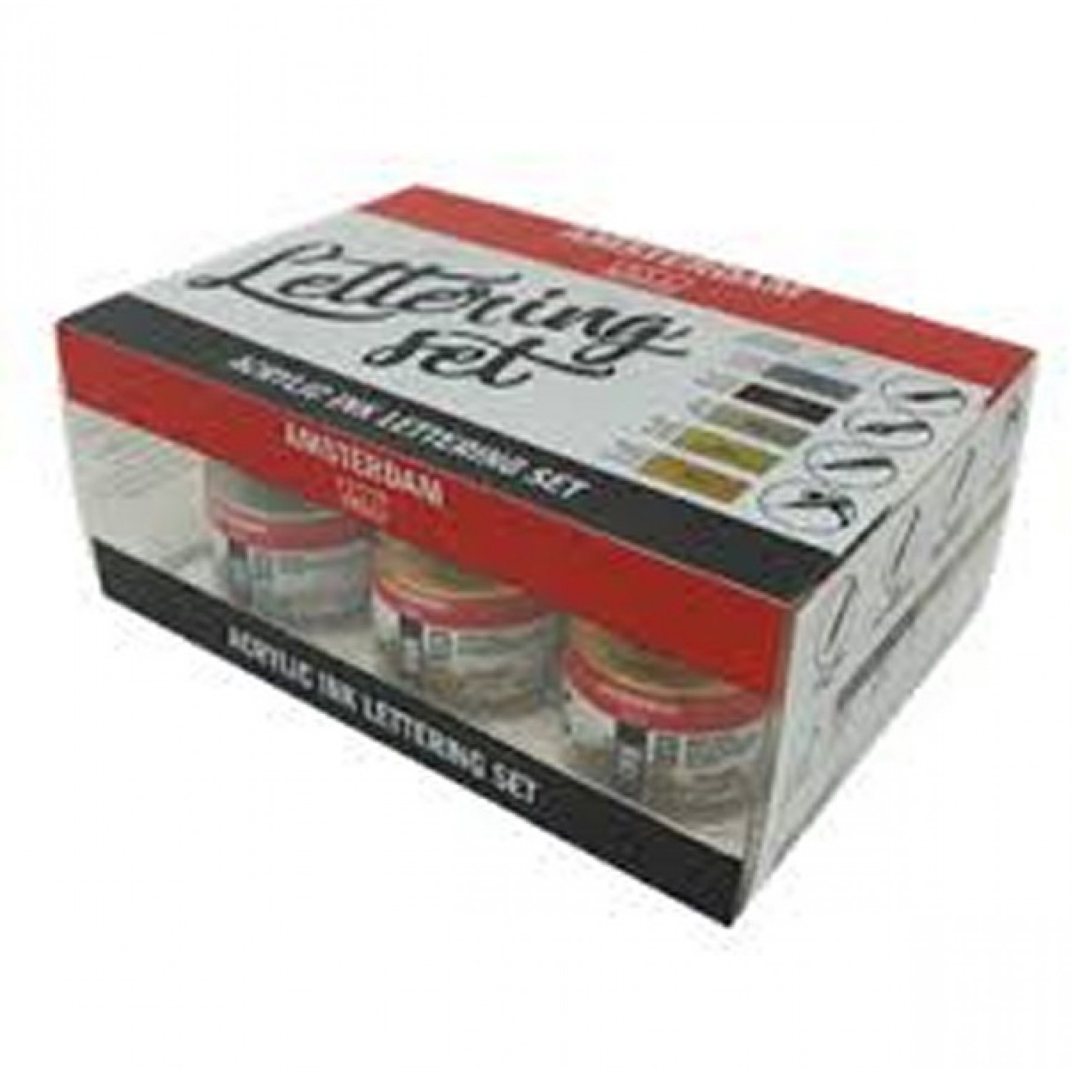 ΜΕΛΑΝΙ ΑΚΡΥΛΙΚΟ TALENS AMSTERDAM LETTERING SET 6