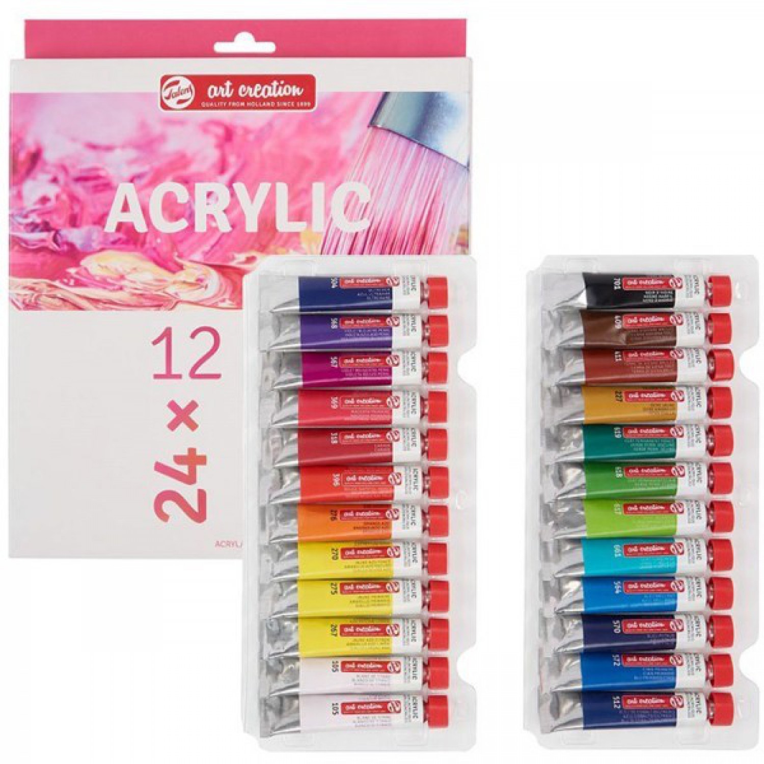 ΑΚΡΥΛΙΚΑ TALENS 12ml ArtCreation 24τεμ