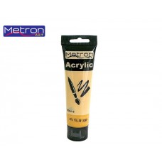 METRON ART ΧΡΩΜΑ ΑΚΡΥΛΙΚΟ 100ml YELLOW OCHRE