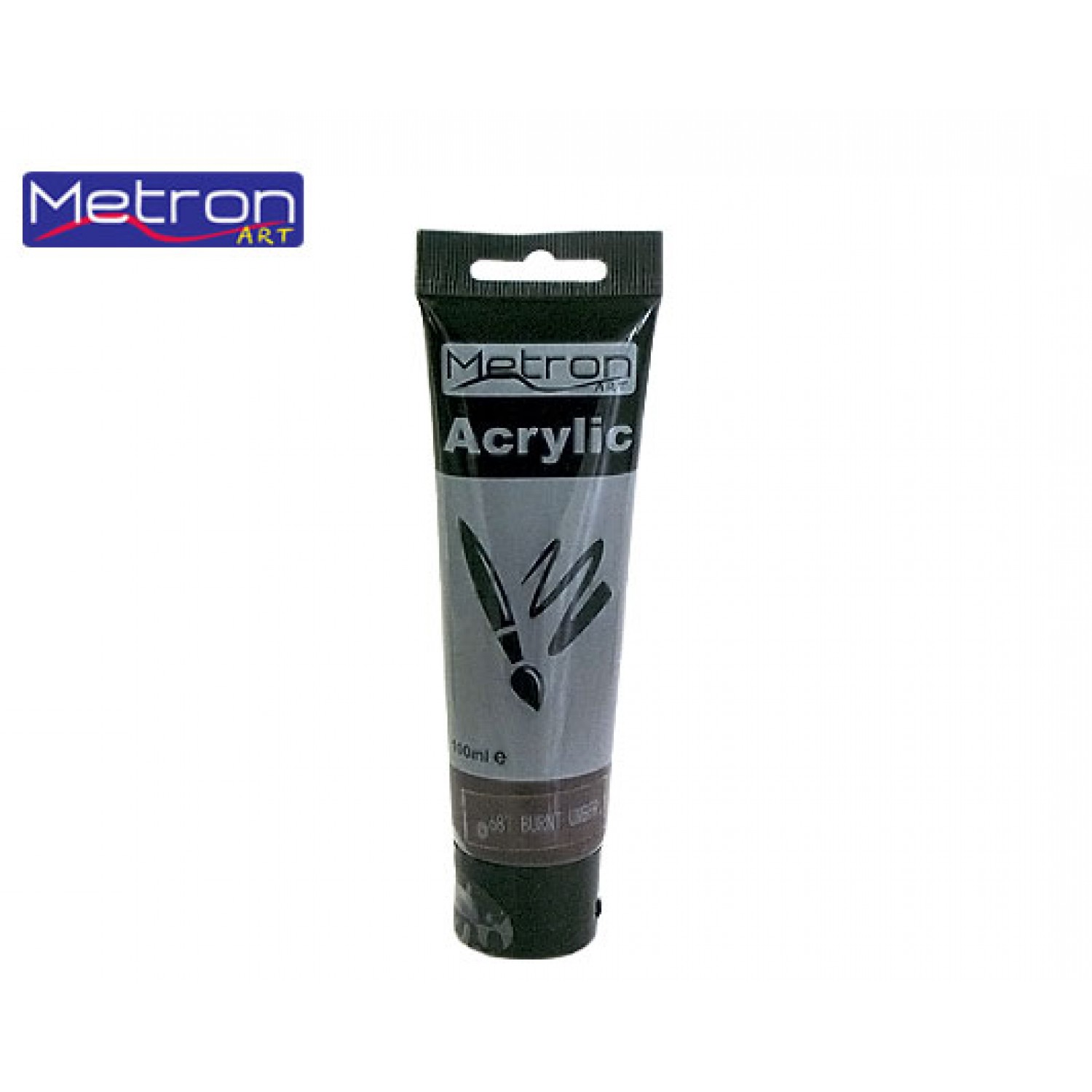 METRON ART ΧΡΩΜΑ ΑΚΡΥΛΙΚΟ 100ml BURNT UMBER