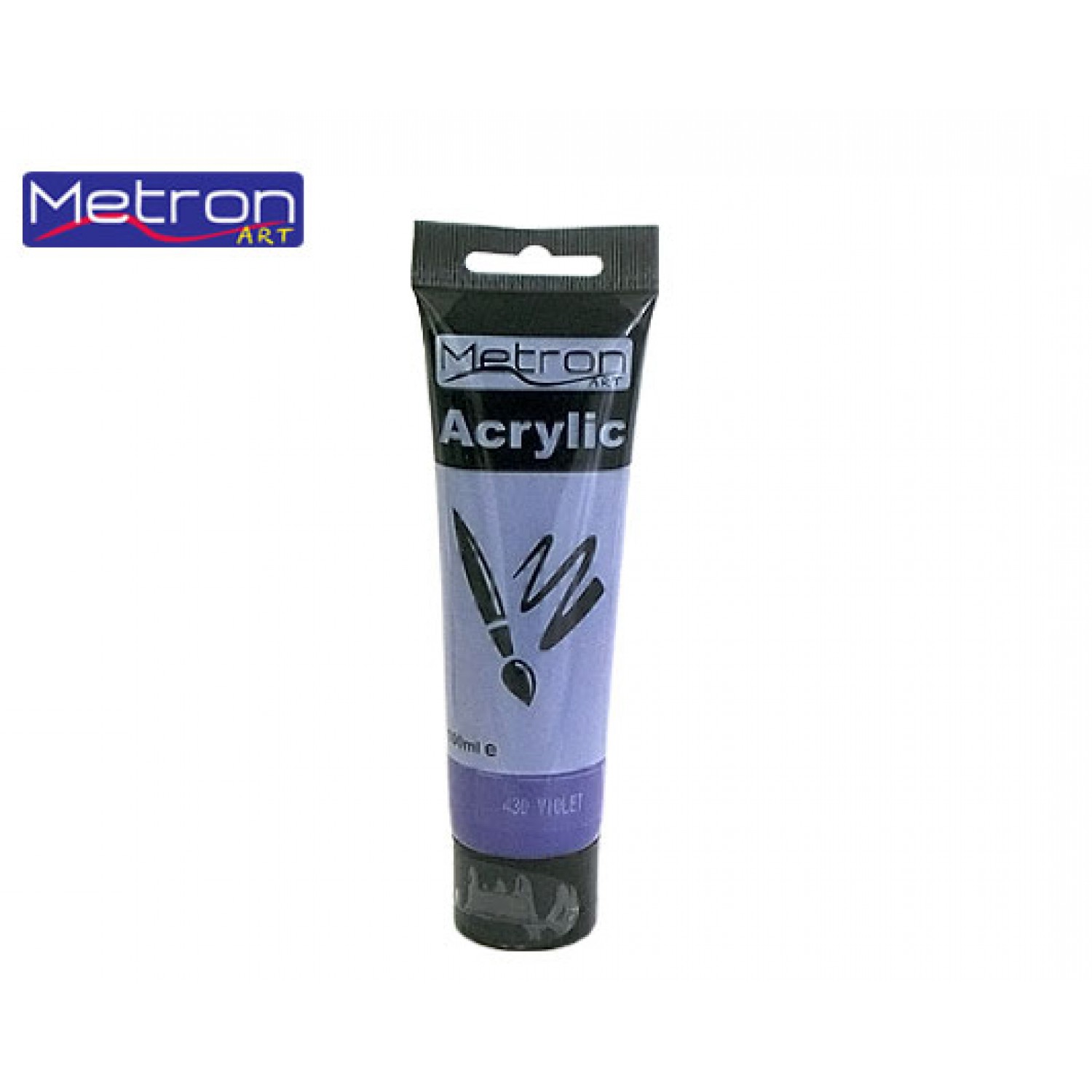 METRON ART ΧΡΩΜΑ ΑΚΡΥΛΙΚΟ 100ml VIOLET