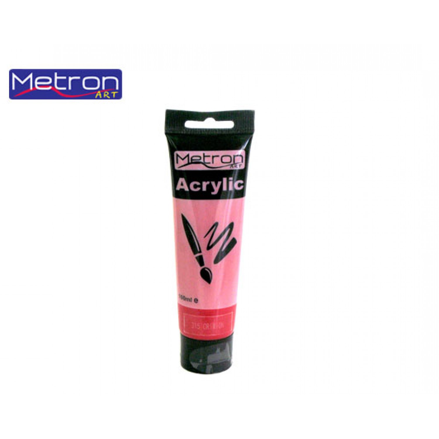 METRON ART ΧΡΩΜΑ ΑΚΡΥΛΙΚΟ 100ml CRIMSON