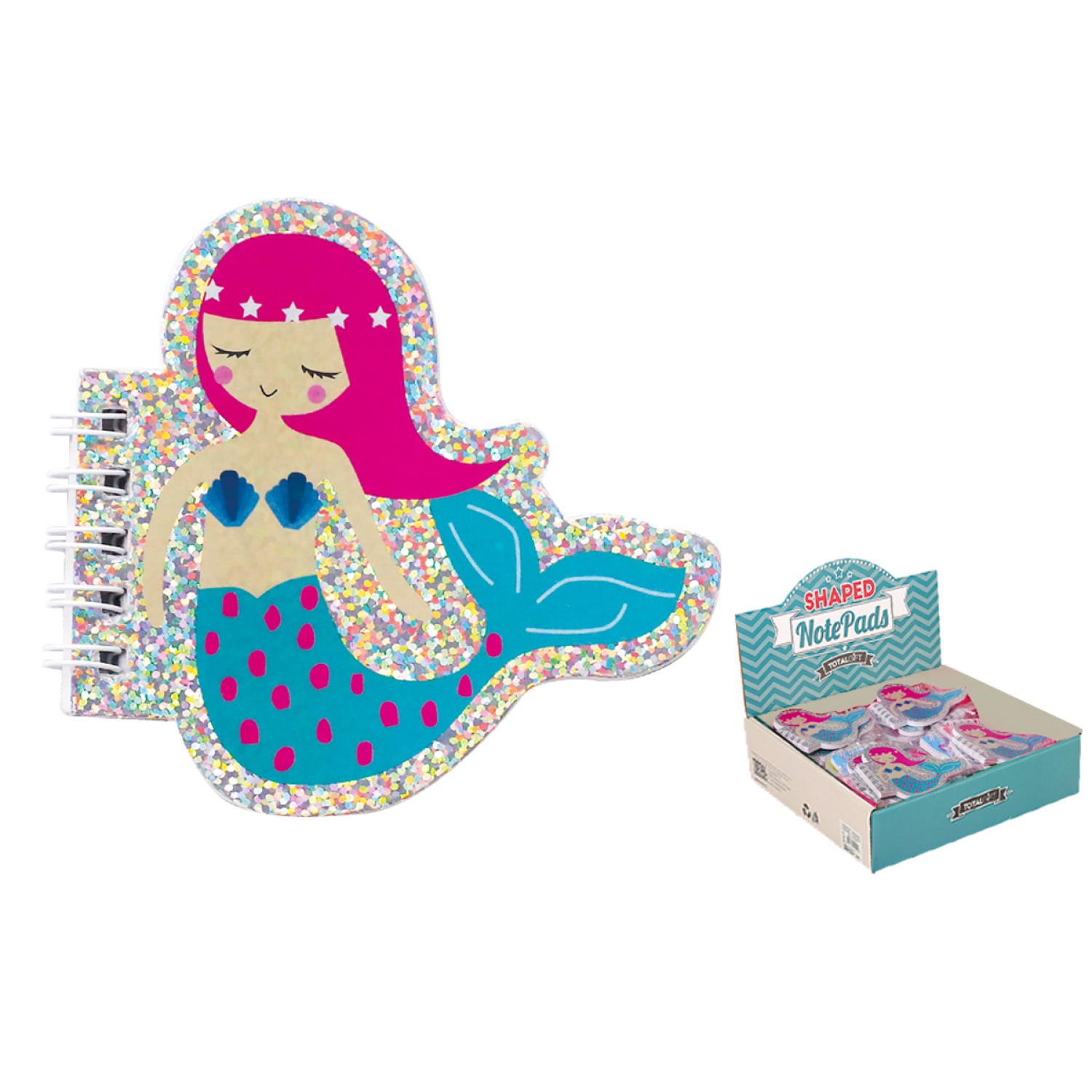 ΜΠΛΟΚ TOTAL GIFT XL1345 MERMAID MINI ΣΠΙΡΑΛ 10X10cm