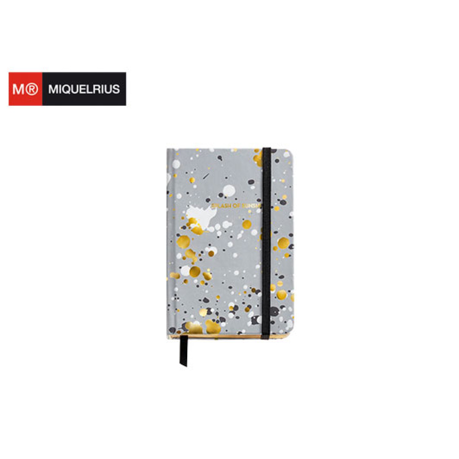 MIQUELRIUS ΣΗΜΕΙΩΜΑΤΑΡΙΟ 9x14cm 100Φ. MR BLACK & WHITE SPLASH