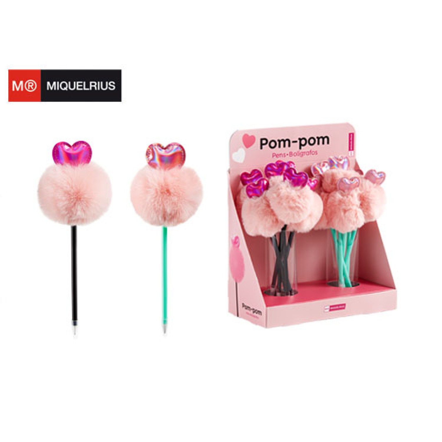 MIQUELRIUS ΣΤΥΛΟ ΜΕ ΠΟΜ ΠΟΜ BACK2FUN