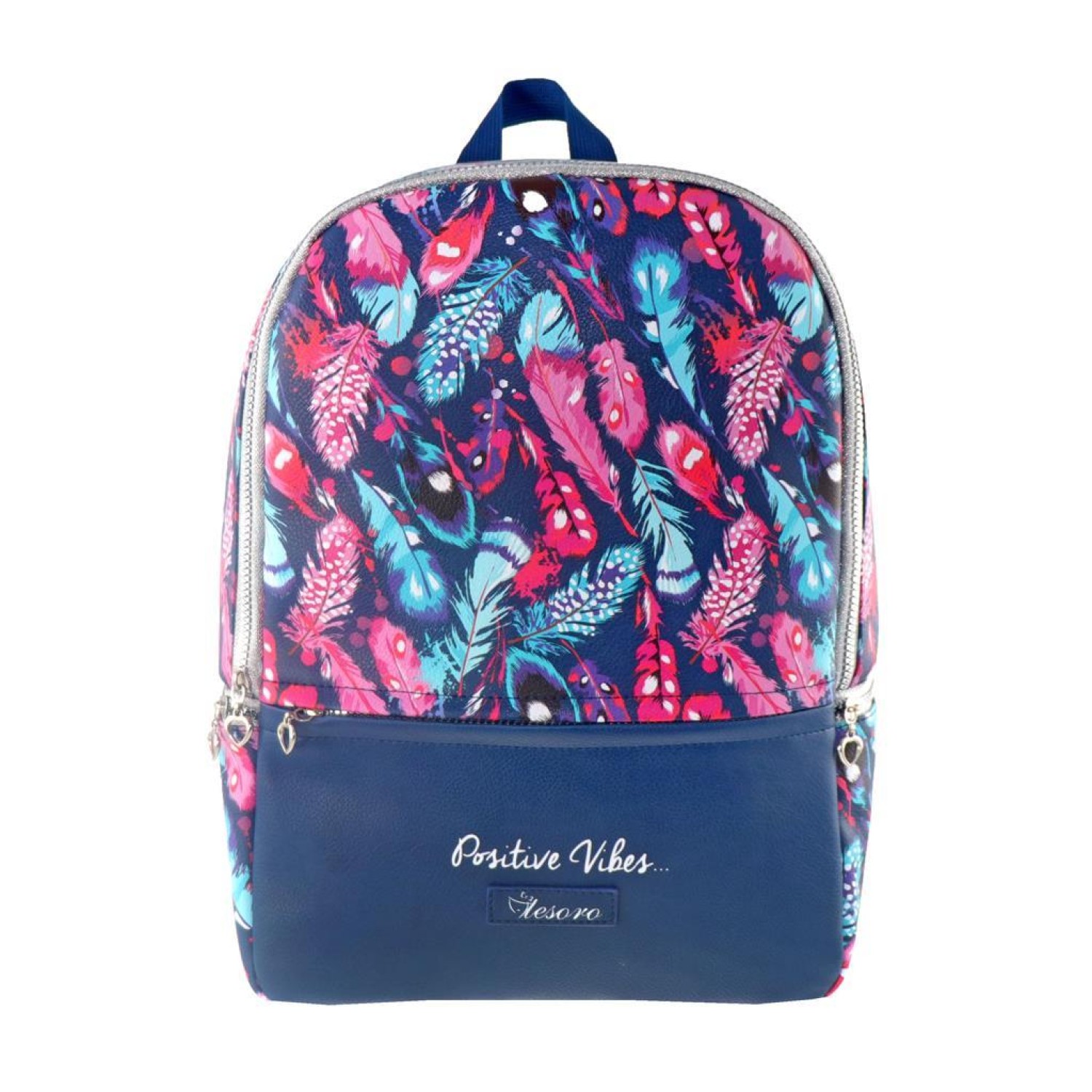 ΤΣΑΝΤΑ ΠΛΑΤΗΣ 29X14X41ΕΚ POSITIVE VIBES TESORO