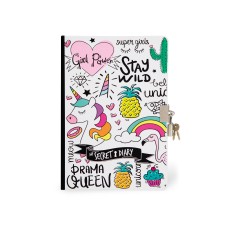 ΑΤΖΕΝΤΕΣ TOTAL GIFT XL1848 UNICORN A5 ΜΕ ΚΛΕΙΔΙ