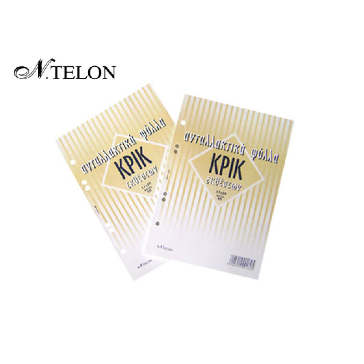NTELON ΑΝΤΑΛΛΑΚΤΙΚΑ ΦΥΛΛΑ ΓΙΑ ΝΤΟΣΙΕ 17x25cm 50Φ.