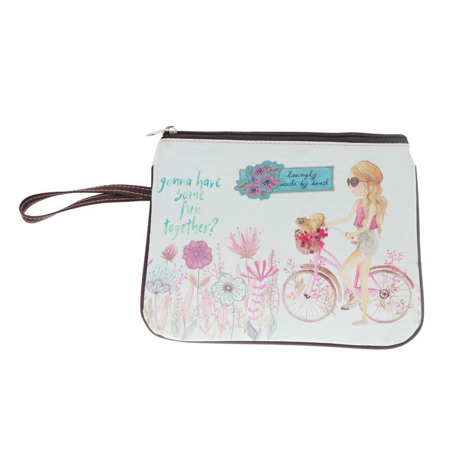 ΤΣΑΝΤΑΚΙ ΧΕΙΡΟΣ 25Χ1Χ18ΕΚ ΚΟΡΙΤΣΙ ΜΕ ΠΟΔΗΛΑΤΟ TESORO